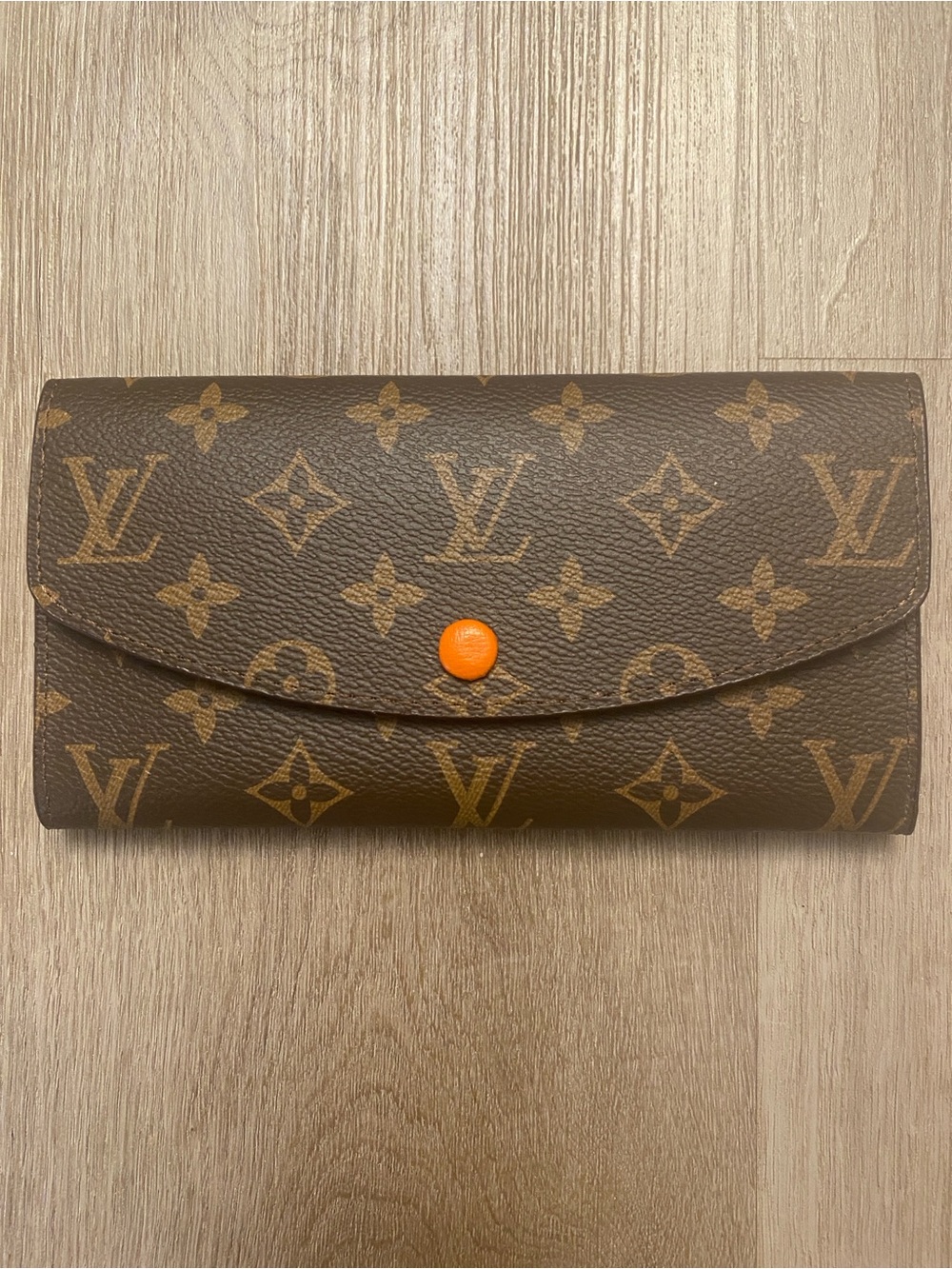 Louis Vuitton Monogram Portefeuille Emilie Long Wallet